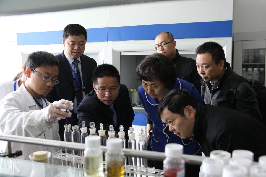 唐園結(jié)一行到集團參觀訪問