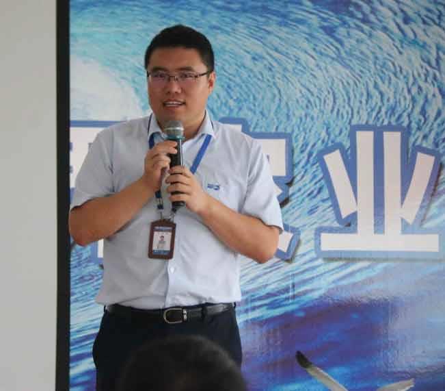 葛家成總裁寄語新員工： 抬頭看天，腳踏實(shí)地