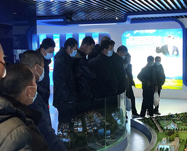 壽光中農(nóng)三陽栗健核心客戶到集團參觀學(xué)習(xí)